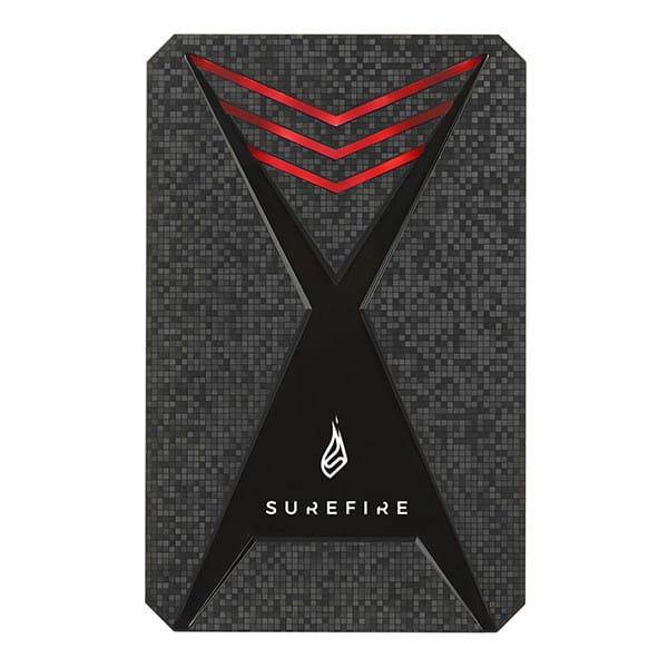 SSD Zewnętrzny Surefire GX3 Gaming, 53684, 1000GB, czarny, 2.5", USB micro B