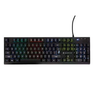 Surefire KingPin X2, klawiatura multimedialna, RGB, metalowa US, do gry, przewodowa (USB), czarna, mechaniczna