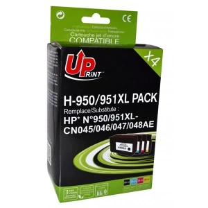 UPrint kompatybilny ink / tusz z CN045AE, HP 950XL/951XL, H-950/951XL, 1xblack/1xcyan/1xmagenta/1xyellow, 2500+3x1500s, 80+3x25ml