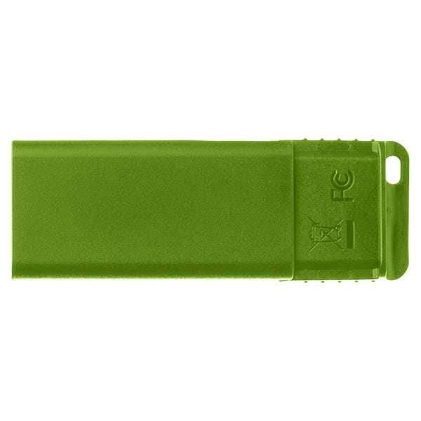 Verbatim USB flash disk, USB 2.0, 16GB, Slider, zielony, niebieski, czerwony, 49326, USB A, z wysuwanym złączem. 3 szt