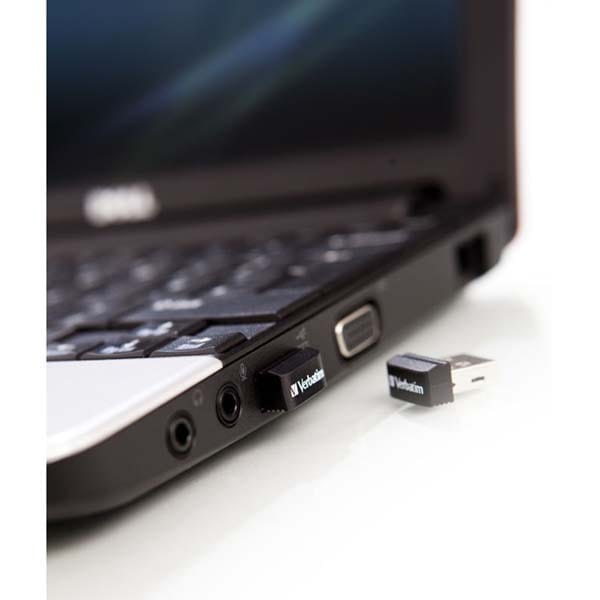 Verbatim USB flash disk, USB 2.0, 32GB, Nano, Store N Stay, czarny, 98130, USB A