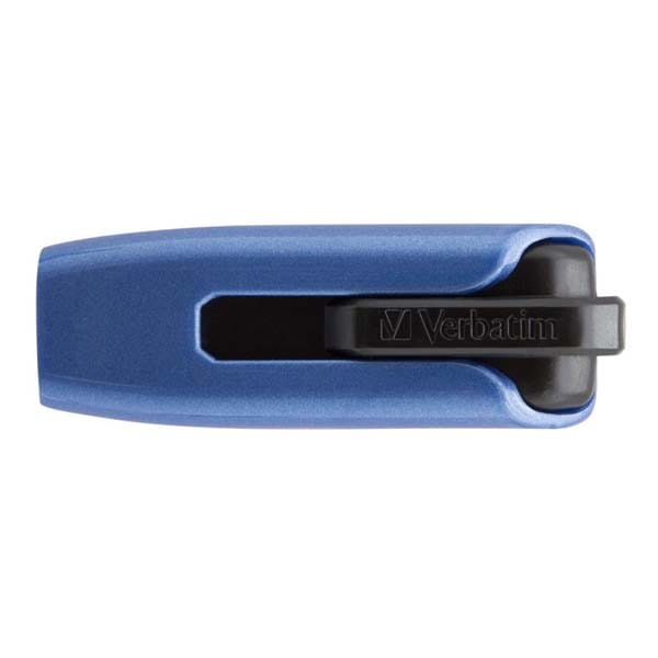 Verbatim USB flash disk, USB 3.0, 64GB, V3 MAX, Store N Go, niebieski, 49807, USB A, z wysuwanym złączem