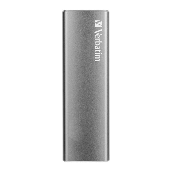 SSD Zewnętrzny Verbatim Vx500, 47442, 240GB, srebrny, 2.5", USB-C