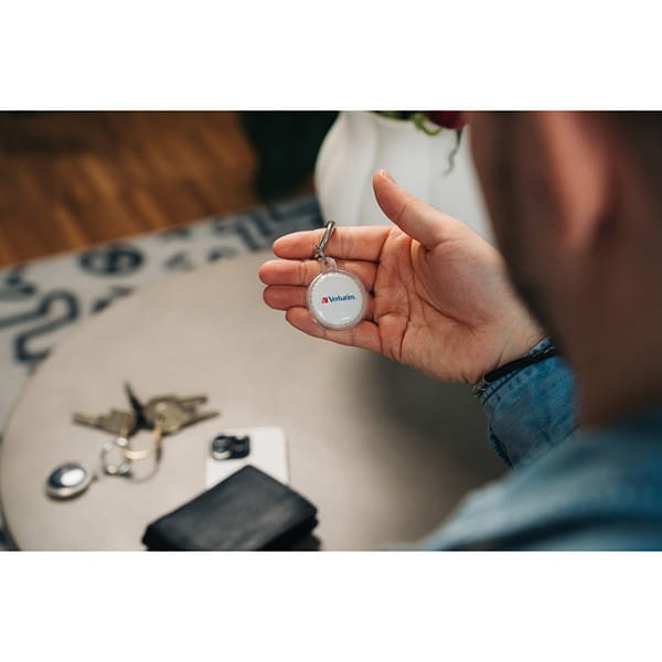 Lokalizator Bluetooth My Finder Coin czarny, biały i różowy, 32135, Verbatim