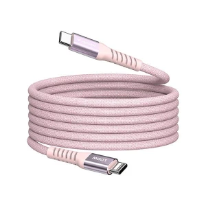 Verbatim USB kabel USB C (M) - USB C (M), 100W, 1.2m, magnetyczny, różowy, box, 31857