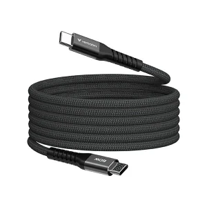 Verbatim USB kabel USB C (M) - USB C (M), 60W, 1.2m, magnetyczny, czarny, box, 31859