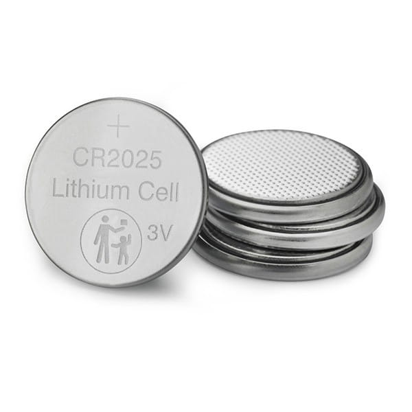 Bateria litowa, guzikowa, CR2025, 3V, Verbatim, blistr, 4-pack, 49532