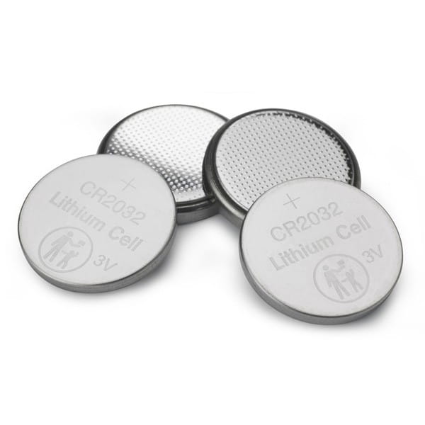Bateria litowa, guzikowa, CR2032, 3V, Verbatim, blistr, 4-pack, 49533