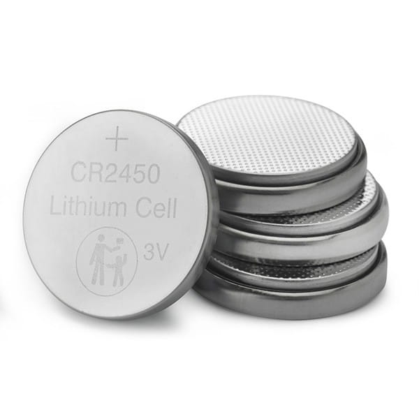 Bateria litowa, guzikowa, CR2450, 3V, Verbatim, blistr, 4-pack, 49535