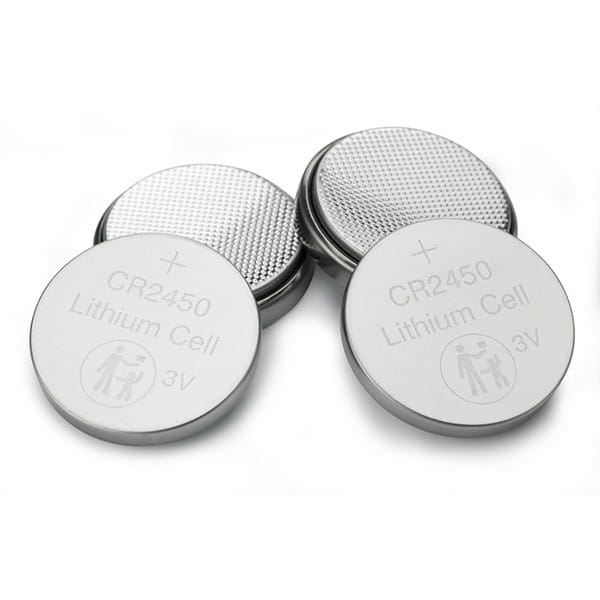 Bateria litowa, guzikowa, CR2450, 3V, Verbatim, blistr, 4-pack, 49535