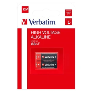Bateria alkaliczna, 23AE, AE, 12V, Verbatim, blistr, 2-pack, 49940