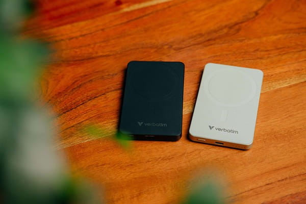Verbatim, powerbank z ładowaniem bezprzewodowym, 5V, ładowanie telefonu, 32226, 5000mAh, Mocowanie magnetyczne, zielona
