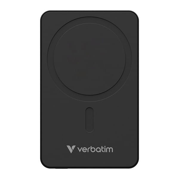 Verbatim, powerbank z ładowaniem bezprzewodowym, 5V, ładowanie telefonu, 32227, 10000mAh, Mocowanie magnetyczne, Czarny