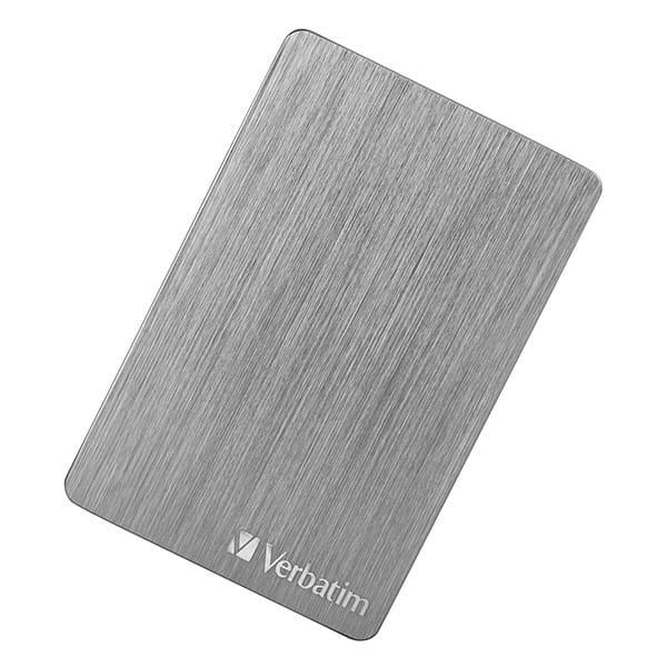 Verbatim zewnętrzny dysk twardy, Store,n,Go ALU Slim, 2.5", USB 3.0, 1TB, 53663, srebrny