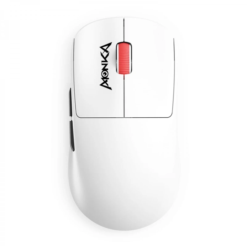 Mysz Marvo MONKA PRIME, biała, optyczna, 26000DPI, Tri-Mode