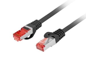 Patchcord Lanberg S/FTP kat.6 15m LSZH CU fluke passed czarny