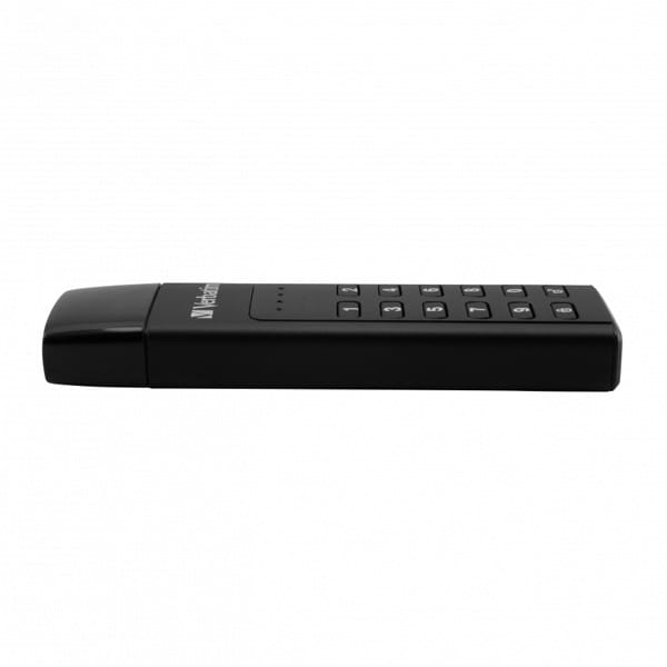 Verbatim USB flash disk, USB 3.0, 128GB, Keypad Secure, czarny, 49429, USB A, 256bitowe szyfrowanie AES, LED