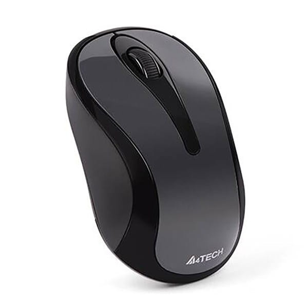 Mysz bezprzewodowa, A4Tech G3-280N, szara, optyczna, 1200DPI