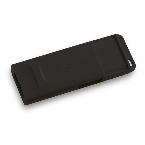 Verbatim USB flash disk, USB 2.0, 128GB, Slider, czarny, 49328