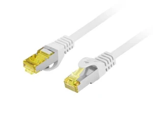 Patchcord Lanberg S/FTP kat.6A 15m LSZH CU fluke passed szary