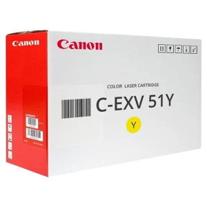 Canon oryginalny toner CEXV51, 0484C002, yellow, 60000s