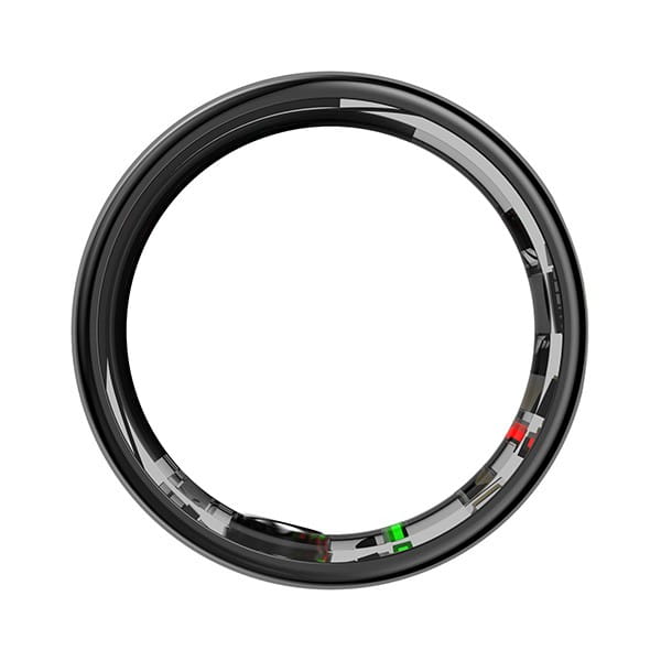 Smart RING PRO czarny, pomiar stresu, tętno, monitorowanie snu, roz. 9, Powerton