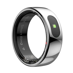 Smart RING PRO srebrny, zmierz stres, bicie serca, monitor. snu, roz .12, Powerton