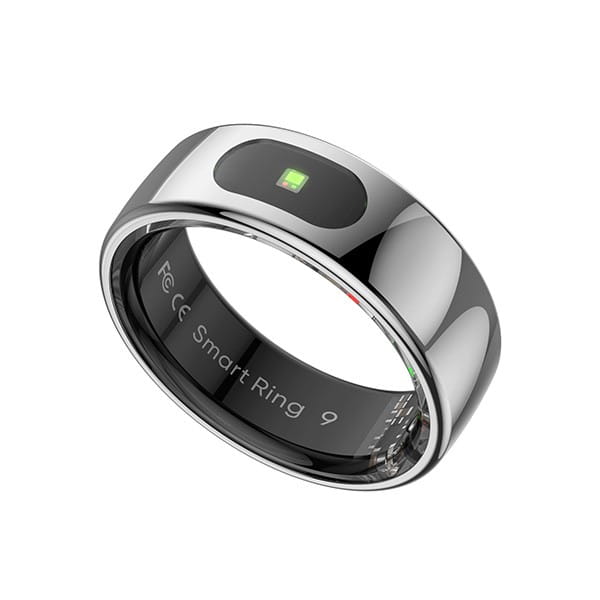Smart RING PRO srebrny, zmierz stres, bicie serca, monitor. snu, roz .12, Powerton