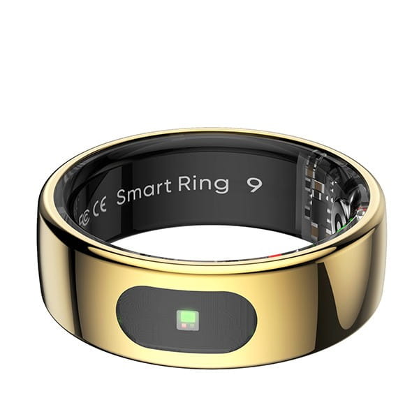 Smart RING PRO złoty, zmierz stres, bicie serca, monitor. snu, roz .12, Powerton