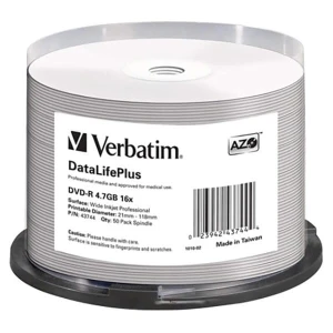 Smartdisk DVD-R, White Thermal Printable, 69831, 4.7GB, 16x, wrap, 100-pack, 12cm, do archiwizacji danych