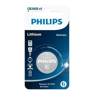 Bateria litowa, CR2430, CR2430, 3V, PHILIPS, blistr, 1-pack, CR2430/00B, guzikowa