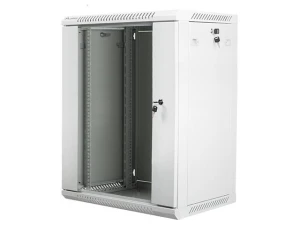Szafa instalacyjna Rack wisząca 19" 15U 600x450 szara Lanberg (flat pack) - USZ OPAK