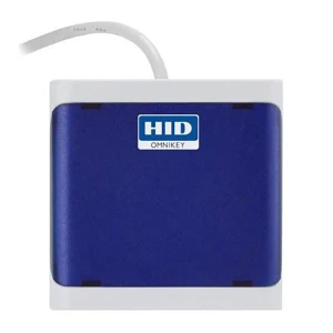 Omnikey czytnik USB 2.0, R50220318-DB, karty chipowe, zewnętrzny, ciemnoniebieska, złącze USB