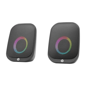 HP głośniki DHS-2113, 2.0, 6W, czarne, Bluetooth, podświetlanie