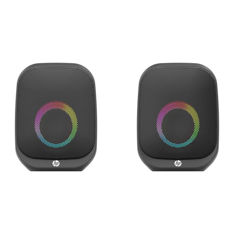 HP głośniki DHS-2113, 2.0, 6W, czarne, Bluetooth, podświetlanie