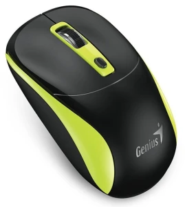 Mysz bezprzewodowa, Genius NX-7123, czarno-zielona, optyczna, 1200DPI