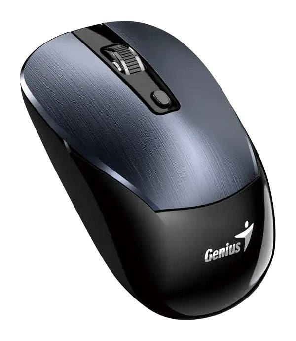 Mysz bezprzewodowa, Genius NX-7125, metaliczna szara, optyczna, 1200DPI