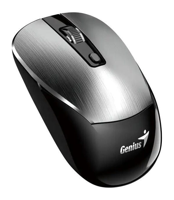 Mysz bezprzewodowa, Genius NX-7125, srebrna, optyczna, 1200DPI