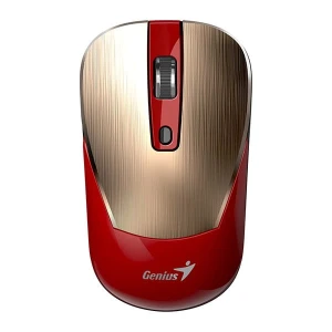 Mysz bezprzewodowa, Genius NX-7125, czerwono-złoty, optyczna, 1200DPI
