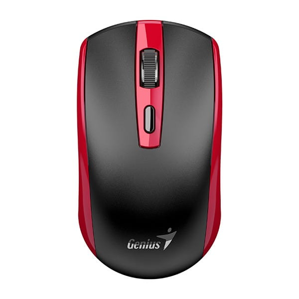 Mysz bezprzewodowa, Genius ECO-8150, czarno-czerwona, optyczna, 1200DPI