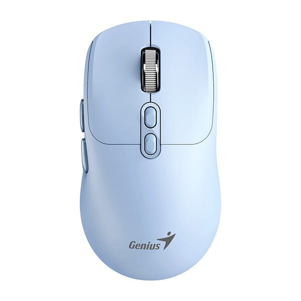 Mysz bezprzewodowa, Genius NX-8080S BT, niebieska, optyczna, 1600DPI