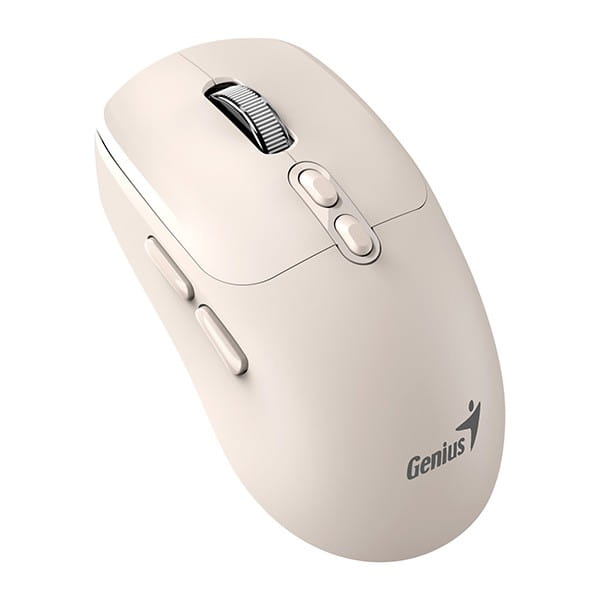 Mysz bezprzewodowa, Genius NX-8080S BT, beżowa, optyczna, 1600DPI