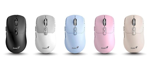 Mysz bezprzewodowa, Genius NX-8080S BT, beżowa, optyczna, 1600DPI
