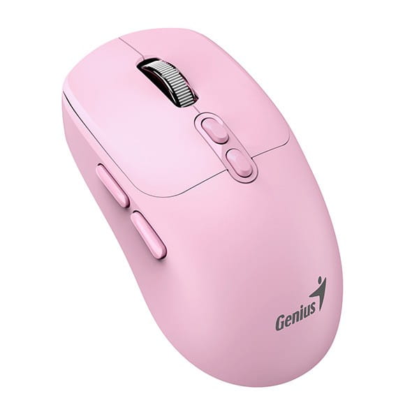 Mysz bezprzewodowa, Genius NX-8080S BT, różowa, optyczna, 1600DPI