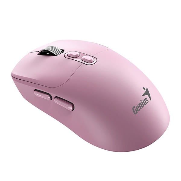 Mysz bezprzewodowa, Genius NX-8080S BT, różowa, optyczna, 1600DPI