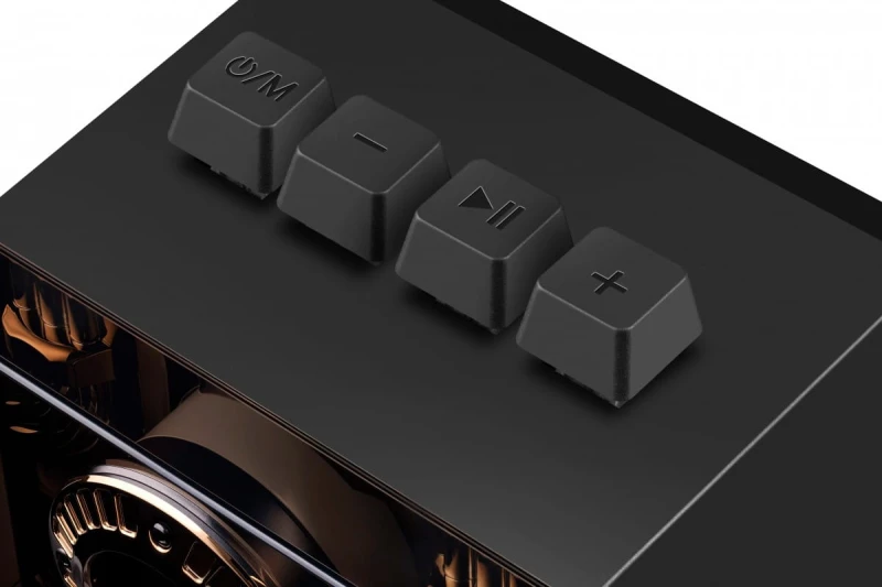 Defender głośniki FUTURO, 2.0, 20W, czarne, AUX/Bluetooth, podświetlenie