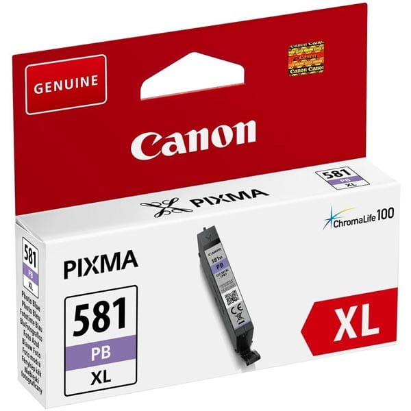 Canon oryginalny ink / tusz CLI-581PB XL, photo blue, 8,3ml, 2053C001, very high capacity, Canon PIXMA TR7550,TR8550,TS6150,TS6151