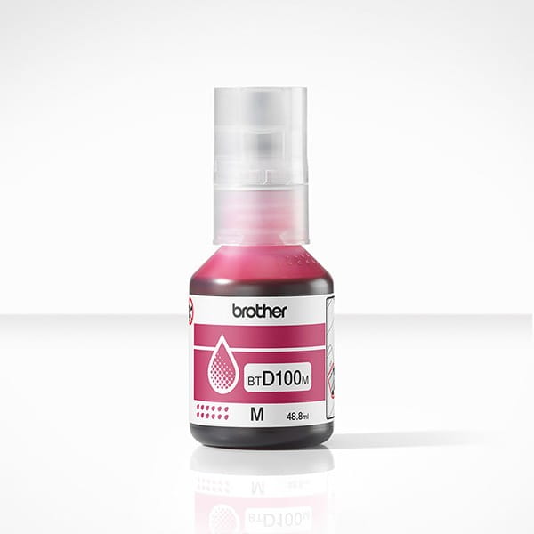 Brother oryginalny ink / tusz BTD100M, magenta, 5000s, 48.8ml