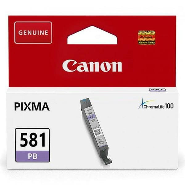 Canon oryginalny ink / tusz CLI-581PB XL, photo blue, 8,3ml, 2053C001, very high capacity, Canon PIXMA TR7550,TR8550,TS6150,TS6151