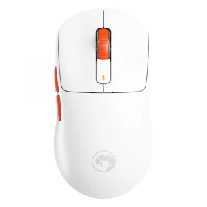 Mysz Marvo NIRO 60, biała, optyczna, 12000DPI, Tri-Mode